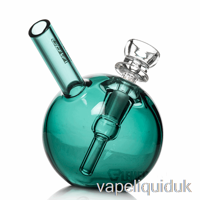 GRAV Spherical Pocket Bubbler Lake Green Vape Juice
